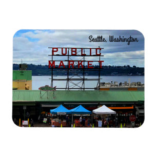 Seattle Public Market Center #3 Magnet