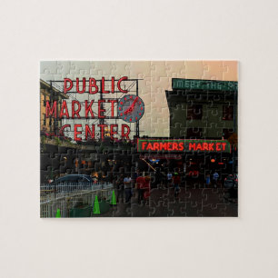 Seattle Public Market Centre #1 Jigszle Puzzle Pussel