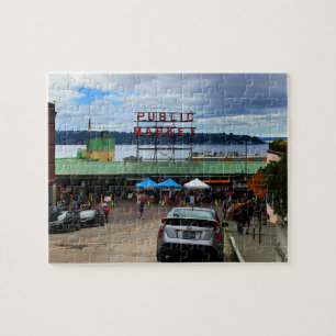 Seattle Public Market Centre #3 Jigszle Puzzle Pussel