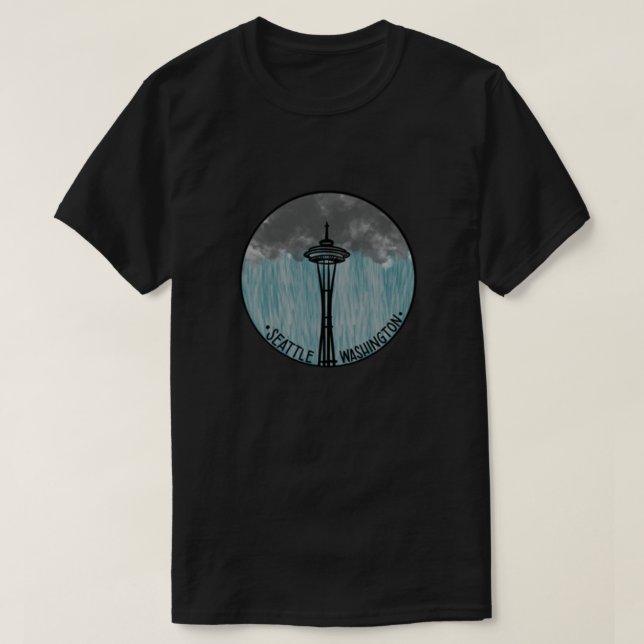 Seattle Rain Essential T Shirt (Design framsida)