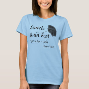 seattle regnar Festutslagsplatsen T-shirt
