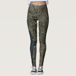 Seattle Sat kartadamasker Leggings