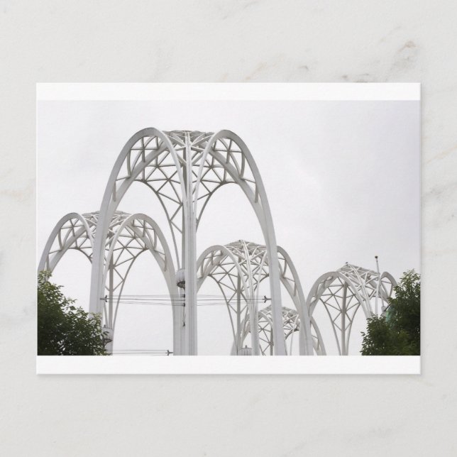Seattle Science Center Arches Vykort (Framsida)