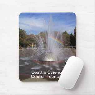 Seattle Science Center Fontän Washington Photo Musmatta