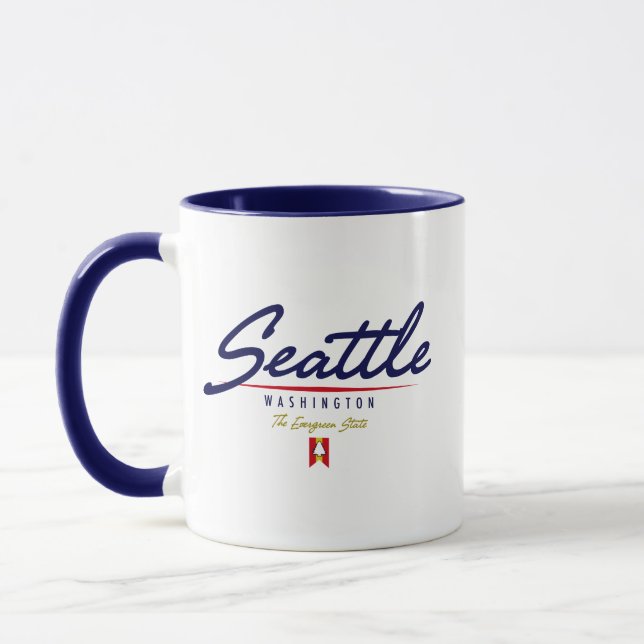 Seattle skrivar mugg (Vänster)