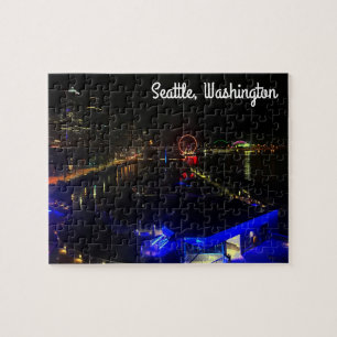 Seattle Skyline #6 Jigszle Puzzle Pussel
