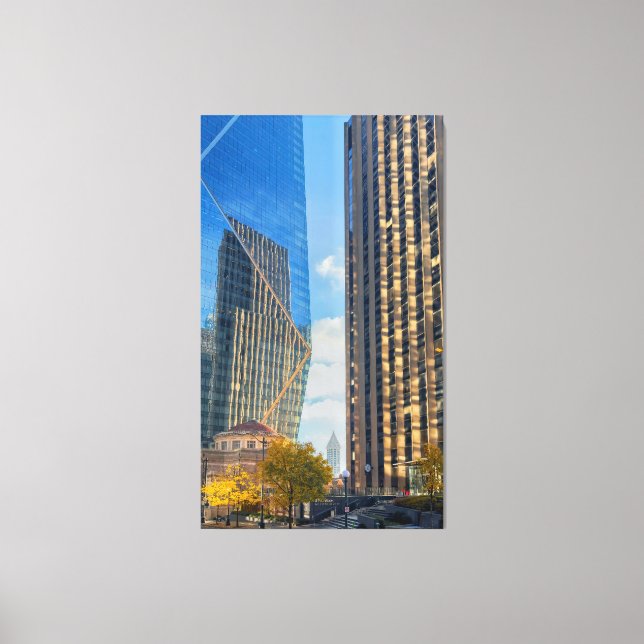 Seattle Skyline Canvastryck (Framsida)