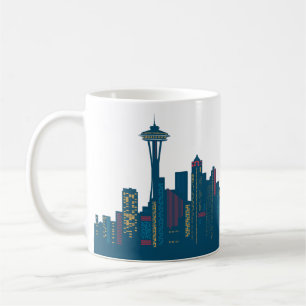 Seattle Skyline Coffee Mugg
