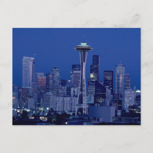 Seattle Skyline Vykort