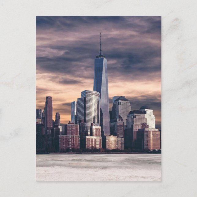 Seattle Skyline Vykort (Framsida)