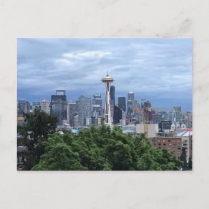Seattle Skyline Vykort