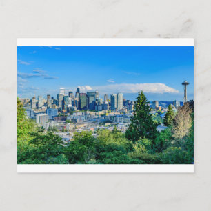 Seattle Skyline Vykort