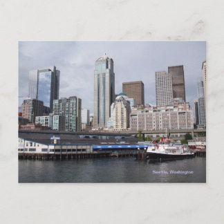 Seattle Skyline Vykort