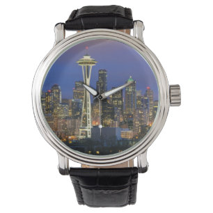 Seattle som ses från Kerry, parkerar i drottninge Armbandsur