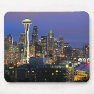 Seattle som ses från Kerry, parkerar i drottninge Musmatta