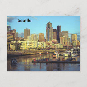 Seattle stat Washington Vykort