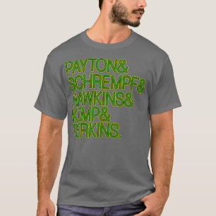 Seattle SuperSonics Retro 90s Lineup Fläkt Art T Shirt