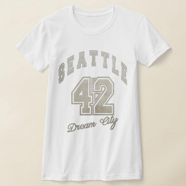 Seattle T Shirt (Laydown)