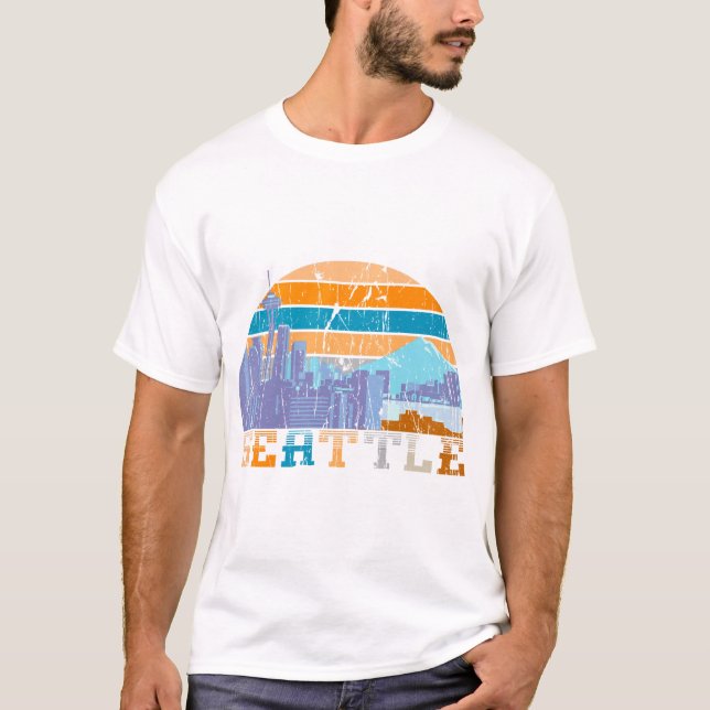 Seattle T Shirt (Framsida)