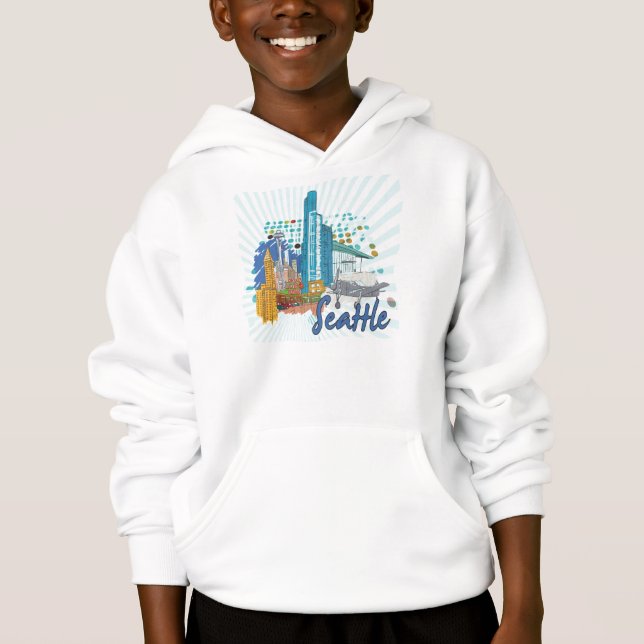 Seattle T-shirt (Framsida)