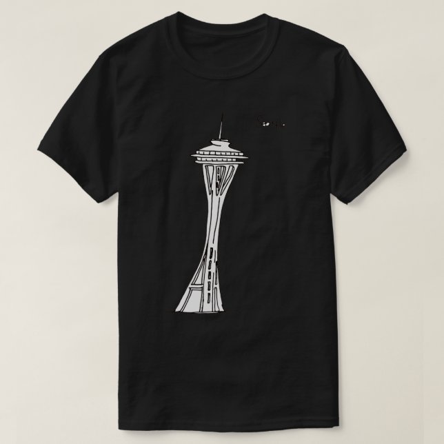 Seattle T Shirt (Design framsida)