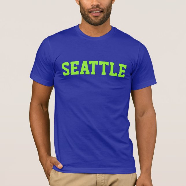 Seattle T-tröja Tee (Framsida)