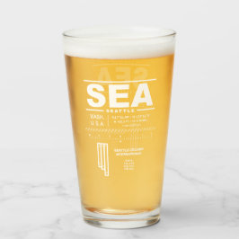 Seattle-Tacoma internationella flygplats SEA Glaskopp