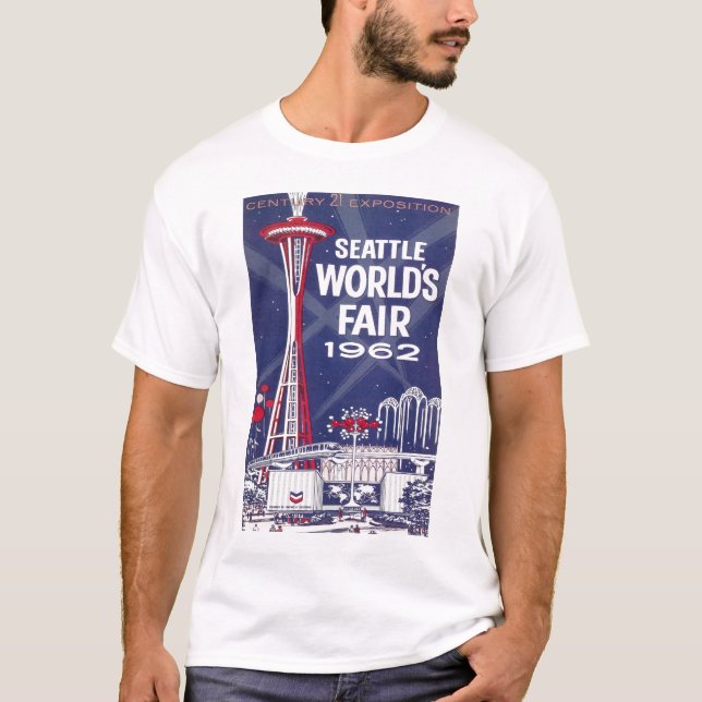 Seattle världs mässa 1962 tee (Framsida)