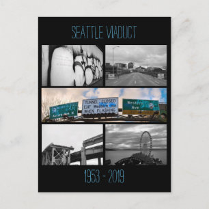 Seattle Viaduct Commemorative Vykort