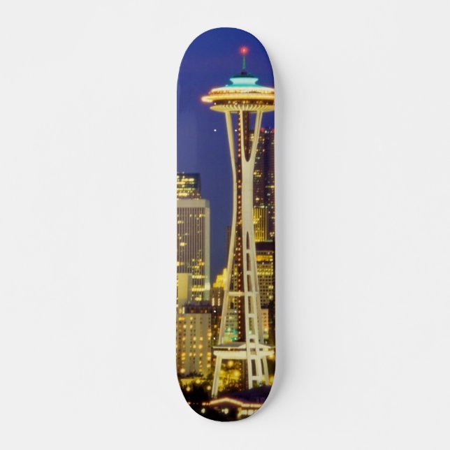 Seattle vid lensgerrit mini skateboard bräda 18,5 cm (Framsida)