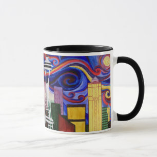Seattle virvlar runt mugg