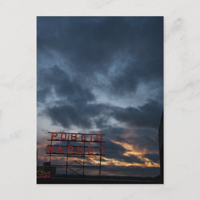 Seattle Vykort (Framsida)