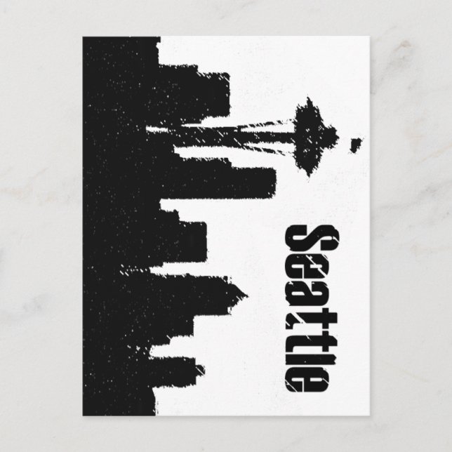 Seattle Vykort (Framsida)