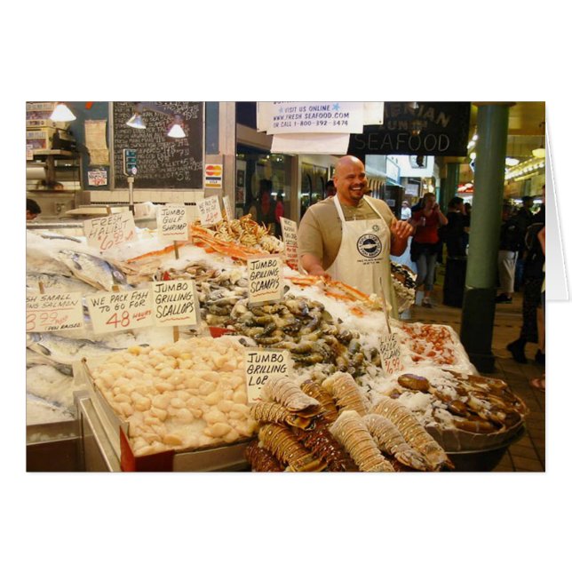 Seattle WA Hälsningskort (Framsidan Horizontal)