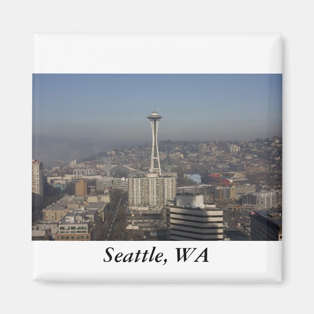 Seattle, WA Magnet (Framsidan)
