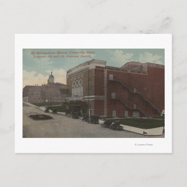 Seattle, WA - Metropolitan Vykort (Framsida)