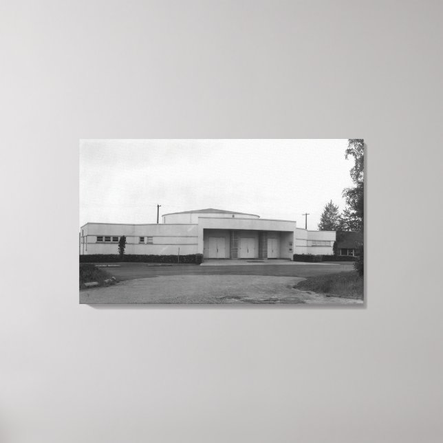 Seattle, WA - Penthouse Theater Canvastryck (Framsida)