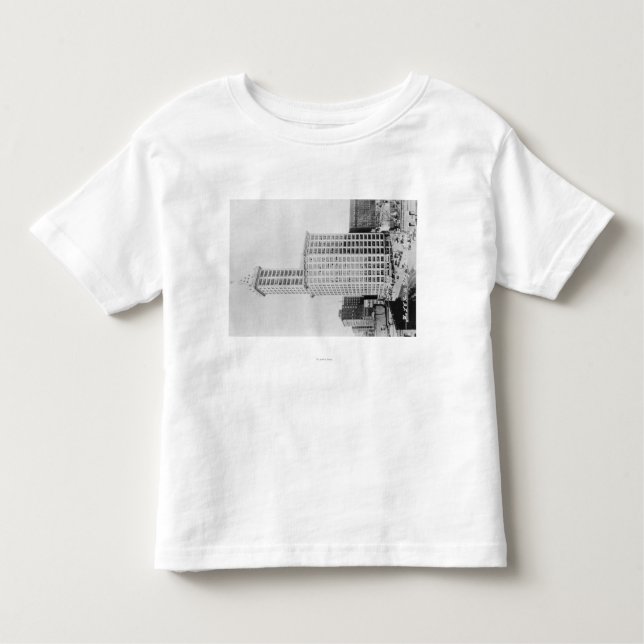 Seattle WA - smedtorn som bygger 2 Tee Shirt (Framsida)