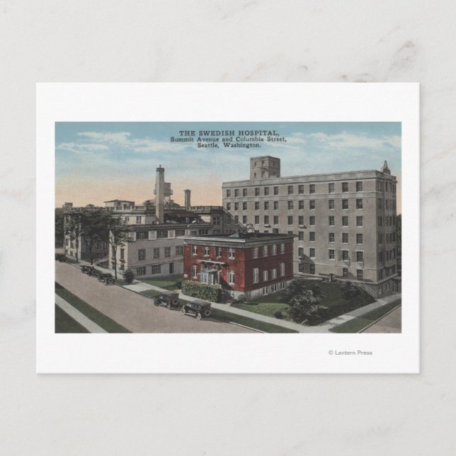 Seattle, WA - Sverige Vykort (Framsida)