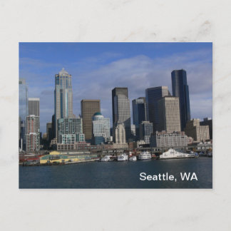 Seattle WA, vykort