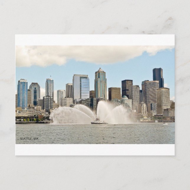 Seattle WA Vykort (Framsida)