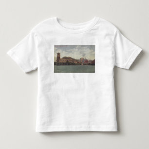 Seattle WAColeman skeppsdocka på Seattle strand T Shirt
