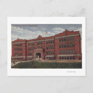 Seattle, WALincoln High School Vykort