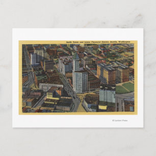 Seattle, Washington - Aerial of Smith Vykort