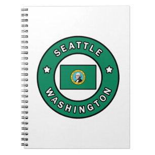 Seattle Washington Anteckningsbok