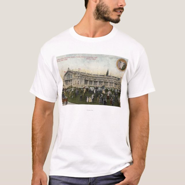 Seattle Washington - beskåda av jordbruks- Tee Shirt (Framsida)