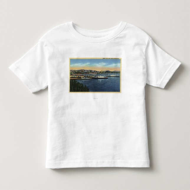 Seattle Washington - beskåda av smed Tee Shirt (Framsida)