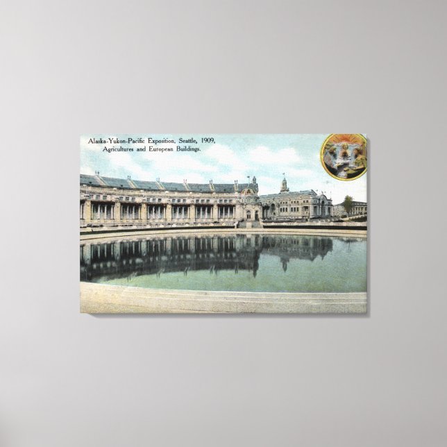 Seattle, Washington Canvastryck (Framsida)