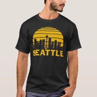 Seattle Washington Cityscape T Shirt
