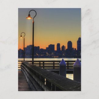 Seattle Washington Downtown Skyline Vykort